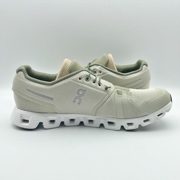 ON Cloud 5 Athletic Shoes Mens US 9.5 Womens 11 EU 43 Green White Running NIB - Picture 4 of 11